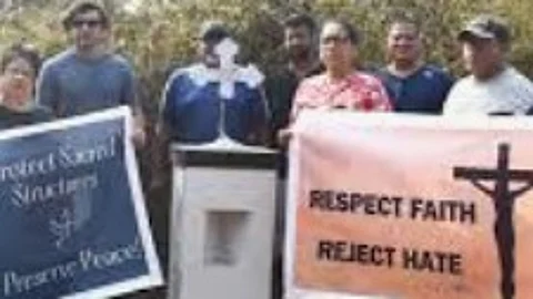 Villagers Demand Stronger Protection After Multiple Desecration of Cross in Maina, Curtorim