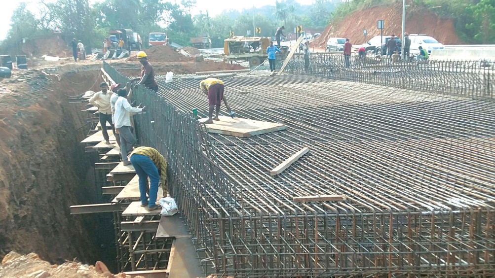 Relief for Bandora Locals as Underpass Nears Completion at KTC Bus Stand on NH4