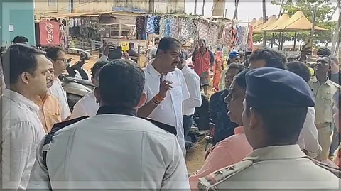 Goa Spiritual Festival Preparations at Baina Beach: MLA Sankalp Amonkar Leads Coordination Meeting
