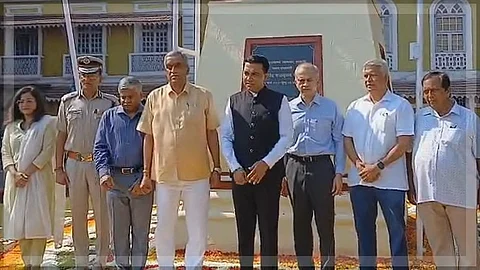 Goa CM Announces Programs at Dayanand Bandodkar Samadhi, Renovation Underway at Miramar