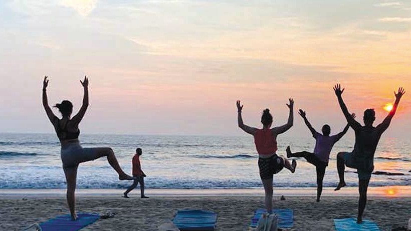 challenges in promoting yoga in Goa's changing landscape