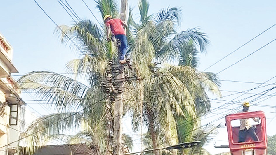 Lack of Safety Gear for Lineman in Duler Highlights Ongoing Negligence in Goa