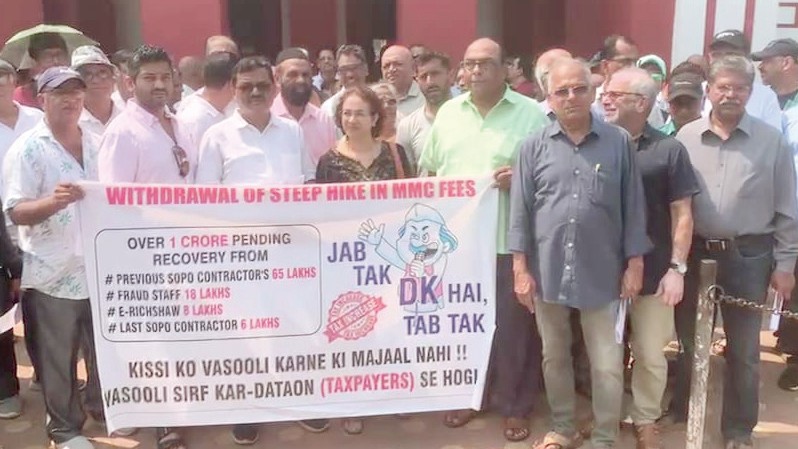 Margao Citizens Protest Tax Hike: Strong Criticism Against MMC and MLA Digambar Kamat