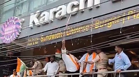 Hyderabad’s Karachi Bakery vandalised as mob demands name change amid border tensions
