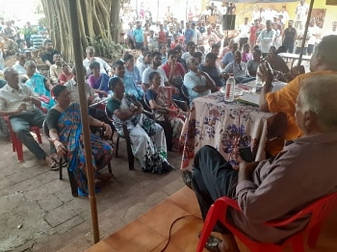 Pirna villagers warn MLA of boycott over poor roads and land misuse