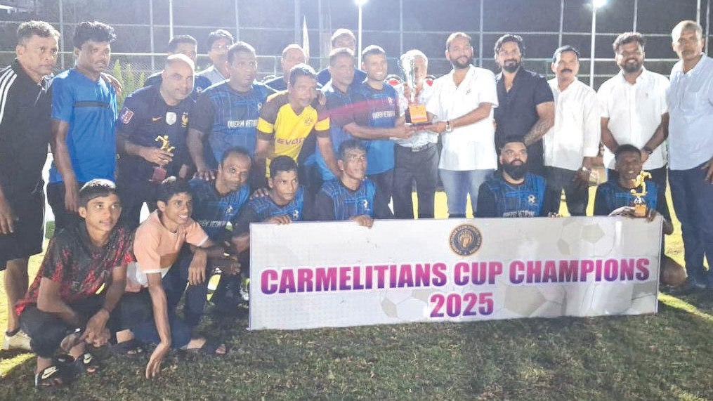 Quepem Veterans Clinch 1-0 Victory Over Ilhas Veterans to Win 1st Carmelitians Veterans Football Cup