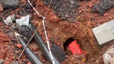 Open Trenches at Pimplamol-Shirvoi, Goa Pose Grave Risk to Commuters