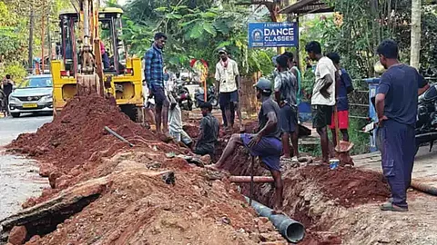 Clean water returns to Taleigao after 50 days, but some areas still left dry