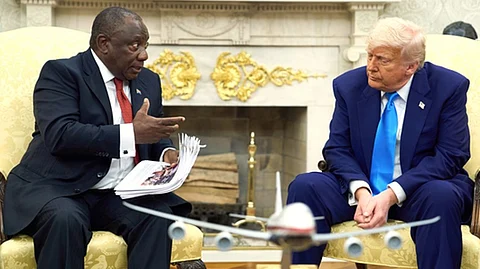 Trump Confronts South Africa’s Ramaphosa Over 'White Genocide' Claims—Pretoria Denies Allegations