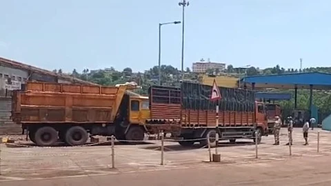 Mormugao Port Truckers Demand Scrap of Rs 300 Flyover Toll Amid Protests