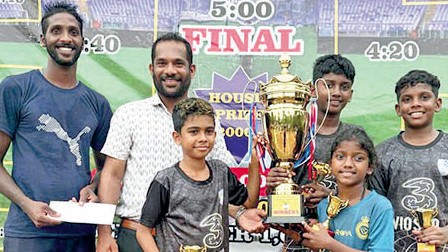 Sao Jose de Areal triumph in 3-a-side jr football tournament