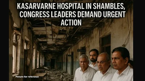 Kasarvarne Hospital in Shambles, Congress Leaders Demand Urgent Action