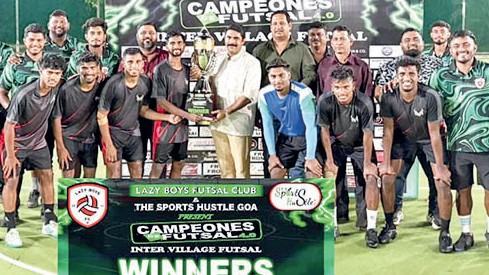Don Bosco Oratory Fatorda Wins Campeones De Futsal Tournament, Bags ₹50,000 Prize