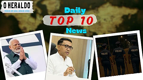 Daily10@Herald: CM Sawant Admits Plastic Ban Ineffective in Goa; Rane Hails Kamat as State’s “Leader in Demand”