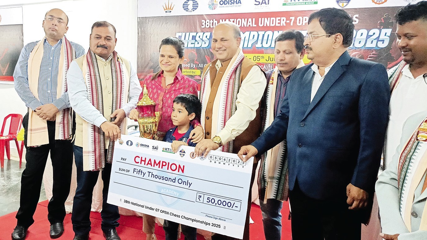 Goa’s Evan Telles Wins National U-7 Chess Championship 2025