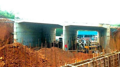 Nageshi-Bandora Underpass Nearing Completion After Gas Line Delay