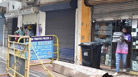 Holy Family Building Staircase Sealed Following Eviction Notice