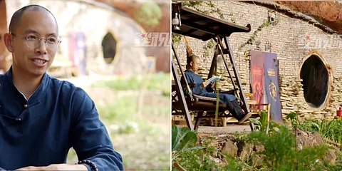 Fed Up With Modern Life, Chinese Man Quits Job to Live in Cave, Calls Marriage "Waste Of Time"