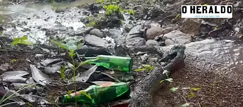 Polem Border Village Plagued by Public Drinking and Garbage Near Checkpost