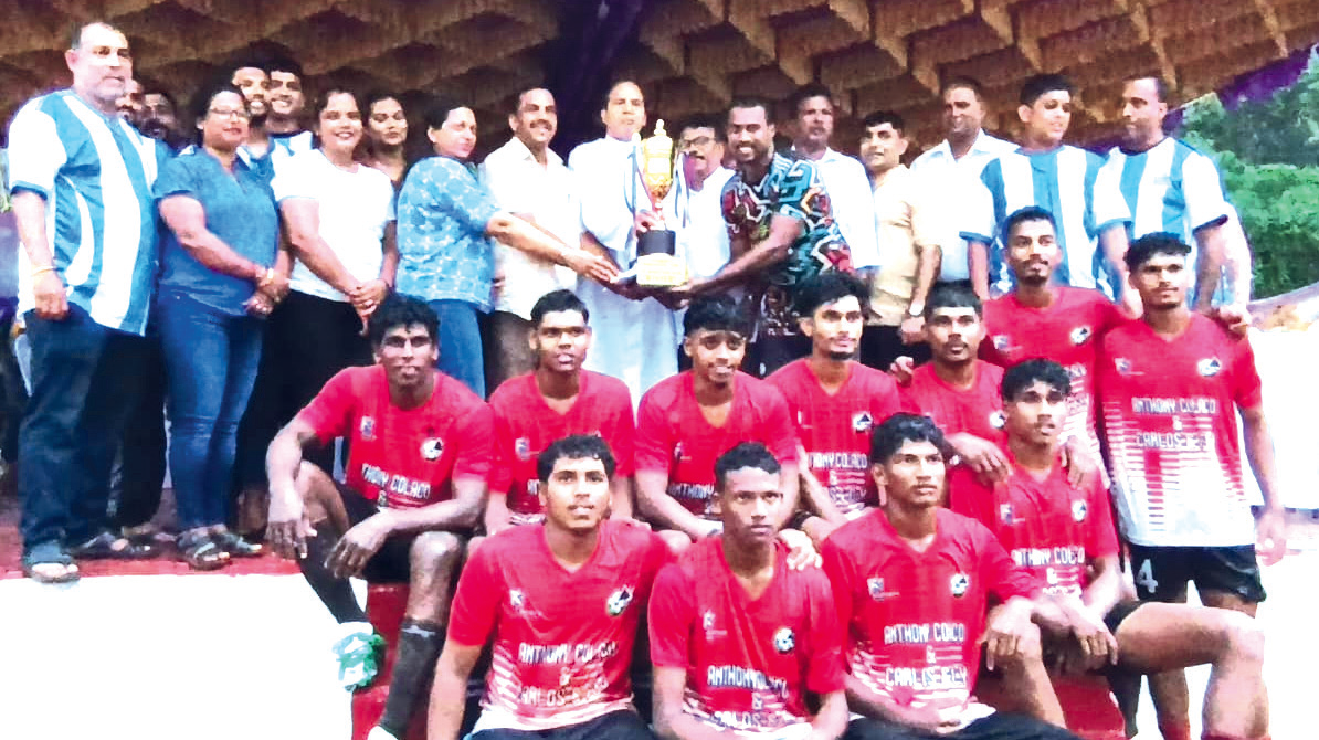 Sporting Club Davorlim Win Cana Benaulim Panchayat Cup After Thrilling 7-6 Shootout
