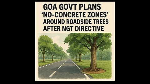 Goa Govt Plans ‘No-Concrete Zones’ Around Roadside Trees After NGT Directive