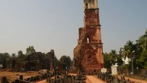 Heritage Under Threat: Activists Oppose Illegal Construction Near St Augustine Tower, Old Goa