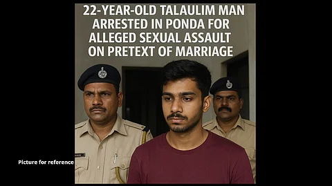 22-Year-Old Talaulim Man Arrested in Ponda for Alleged Sexual Assault on Pretext of Marriage