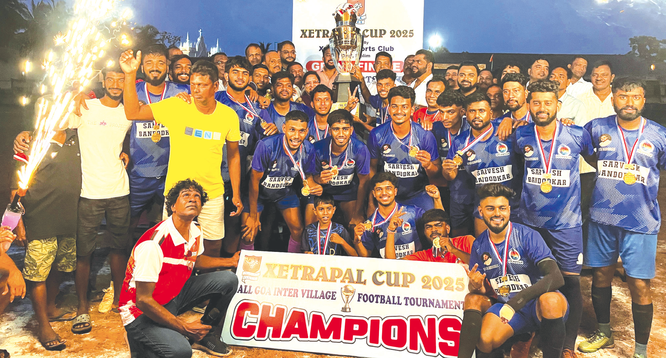 Nerul SC Edge Past Dunes SC in Penalty Shootout to Win Xetrapal Cup 2025