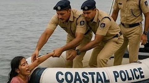 Panjim Coastal Security Rescues Teen Girl from Mandovi River in Dramatic Operation