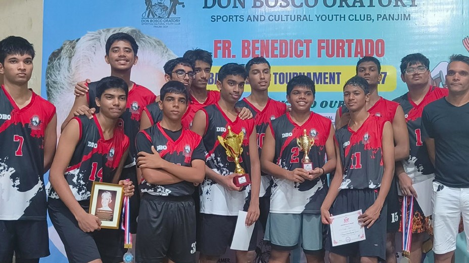 Don Bosco Oratory Fatorda and Sonics A Win Top Honours at All-Goa Fr Benedict Furtado 5-a-Side Basketball Tournament