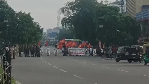 Odisha Congress Leads Statewide Bandh Over Student's Death, Demands Resignation of Education Minister and Judicial Probe