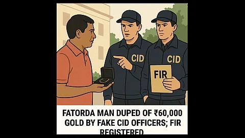 Fatorda Man Duped of ₹60,000 Gold by Fake CID Officers; FIR Registered