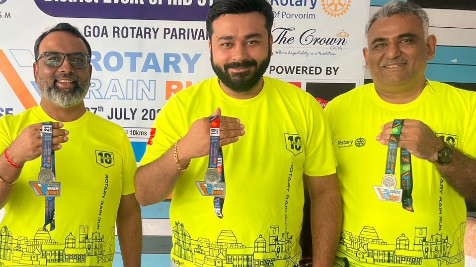Rotary Rain Run 2024 Returns on July 27 in Goa with Over 2,500 Runners Expected