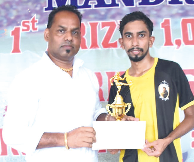 Dwayne shines for
St Anthony SC