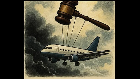 "Subjudice Skies, Selective Turbulence": Vishal Pai Cacode’s Satirical Take on Airspace and Accountability