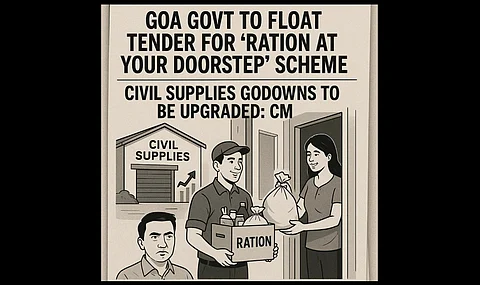 Goa Govt to Float Tender for 'Ration at Your Doorstep' Scheme; Civil Supplies Godowns to Be Upgraded: CM