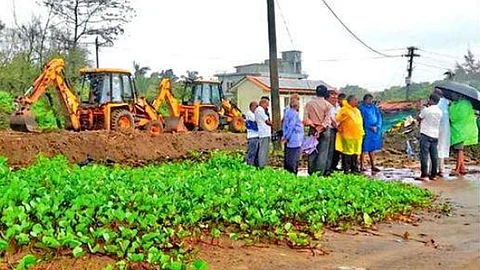 Morjim Villagers Protest GTDC for Flattening Turtle Nesting Sand Dunes for Parking Lot