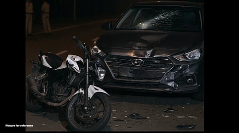 Pillion Rider Killed, Rider Seriously Injured in Verna Bike Accident; Drunk Riding Suspected