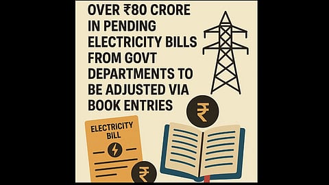 Over ₹80 Crore in Pending Electricity Bills from Govt Departments to Be Adjusted via Book Entries: Dhavalikar