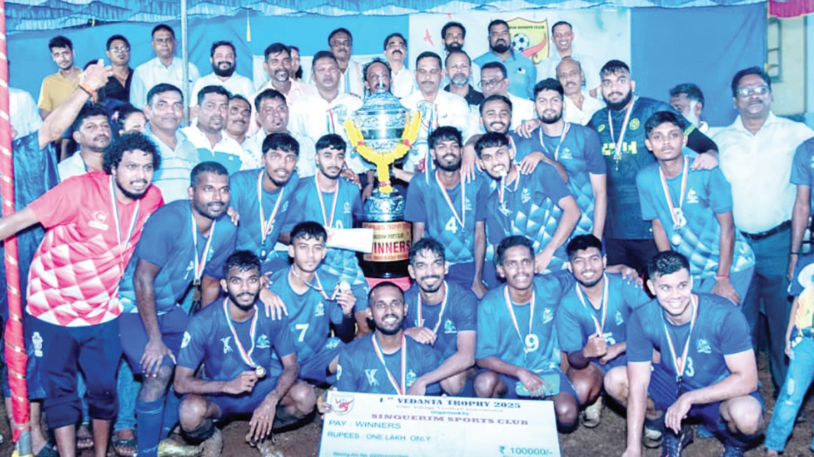 Calangute Association SC Clinch Vedanta Inter-Village Tournament with 3-0 Win Over FC Siolim