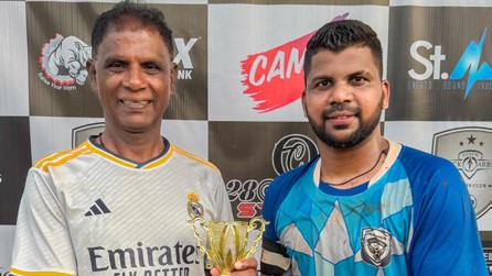 Raywon Fernandes Sends Pidadigal SC to Final of 2nd Caniza Peixoto Memorial Football Tournament