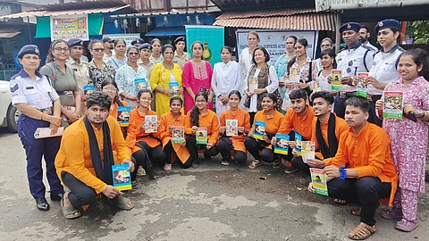 Law Students Raise Awareness on Human Trafficking Through Street Play at Margao Bus Stand