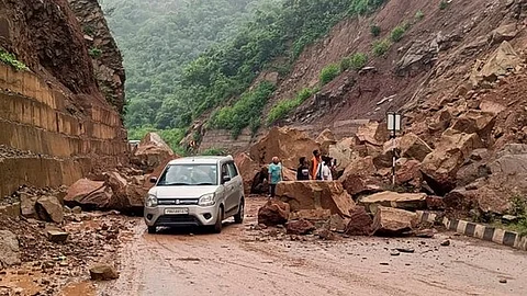 Heavy Rains Trigger Landslides in Himachal; 291 Roads Blocked, Highways Closed