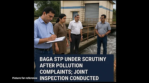 Baga STP Under Scrutiny After Pollution Complaints; Joint Inspection Conducted