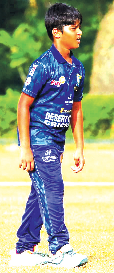 Goan Troy shines on
international debut at GCCA iT20 C’ship