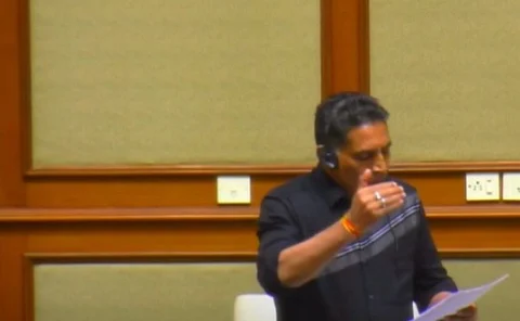 Gaude vs Sawant explodes in Assembly over tribal rights, UTAA ban sparks fire