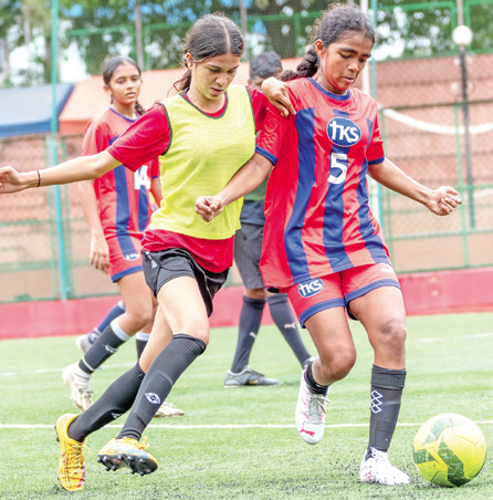 The King’s School clinch
U-17 girls Diamond title