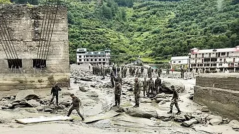 Flash Floods Devastate Uttarkashi Villages: Rescue Ops Ongoing Amid Fears of Glacier Burst
