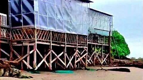 Romeo Lane Illegal Bar Demolition Stalls Again in Vagator, Locals Slam Tourism Dept Action as Farce