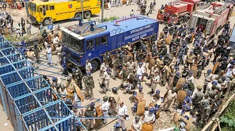 Clashes in Kolkata as Police Lathi-Charge Protestors in RG Kar Rape Case March